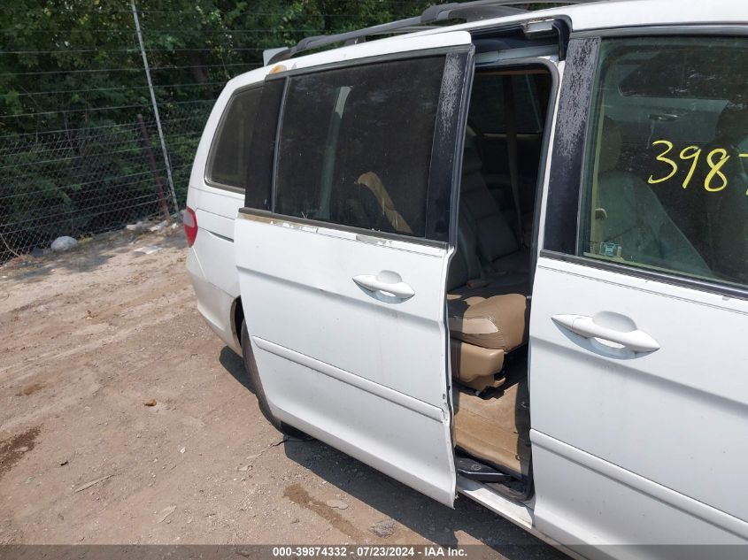 2007 Honda Odyssey Ex-L VIN: 5FNRL38707B414490 Lot: 39874332