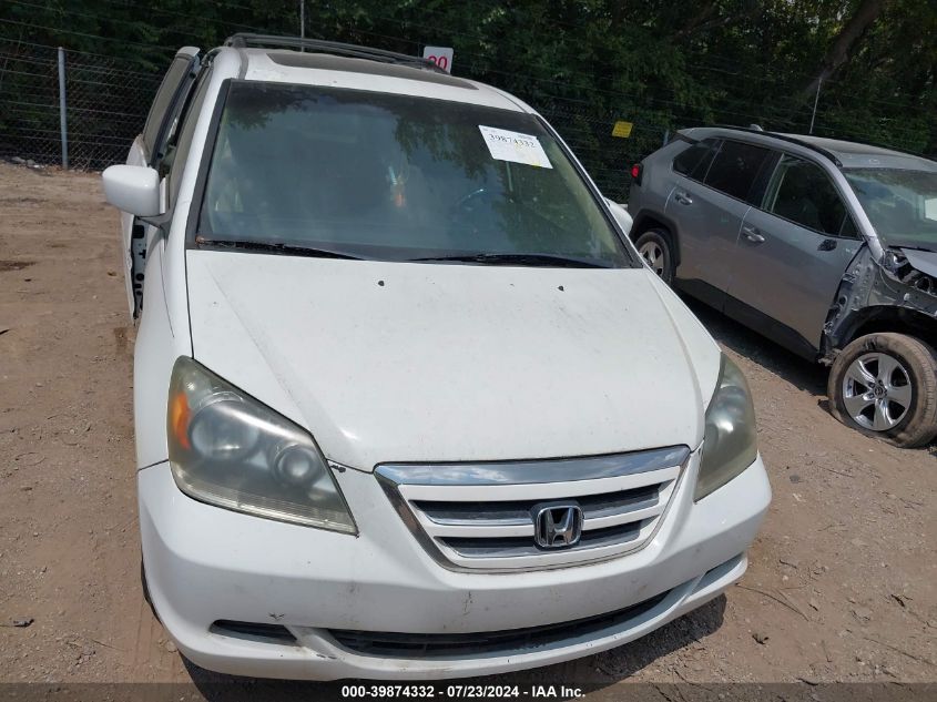 2007 Honda Odyssey Ex-L VIN: 5FNRL38707B414490 Lot: 39874332