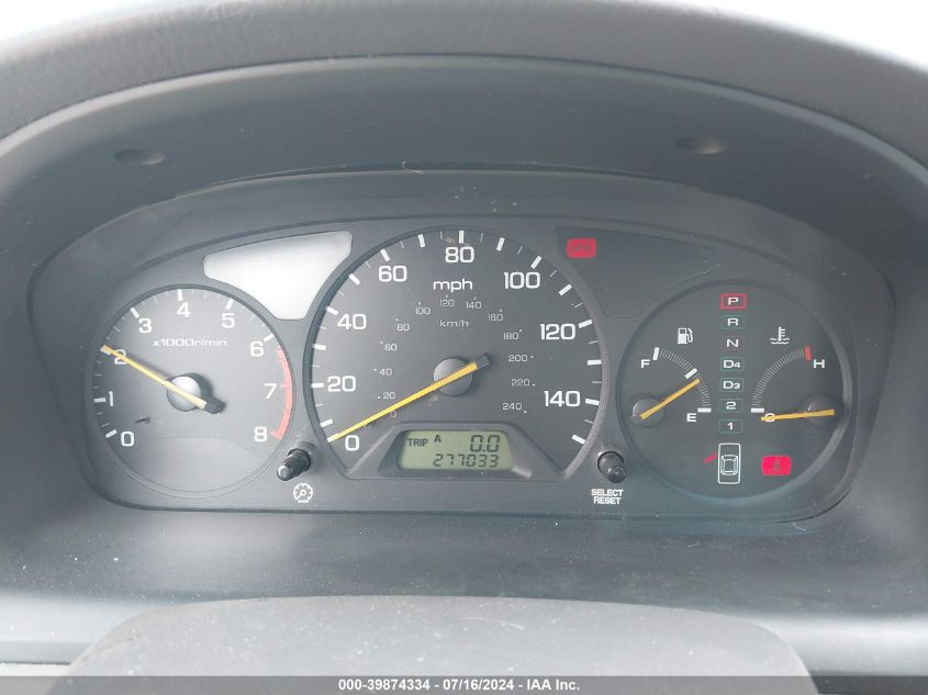 2001 Honda Accord 3.0 Ex VIN: 1HGCG16501A073917 Lot: 39874334