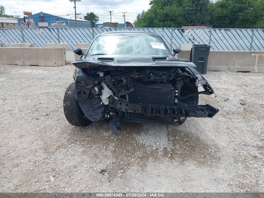 VIN 2C3CDZAG9MH516638 2021 DODGE CHALLENGER SXT