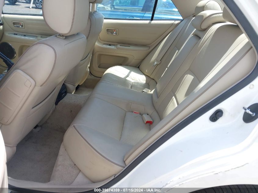 2005 Lexus Is 300 VIN: JTHBD192950100059 Lot: 39874359