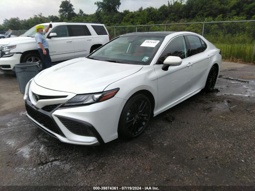 2022 Toyota Camry Xse VIN: 4T1K61AK6NU027793 Lot: 39874361