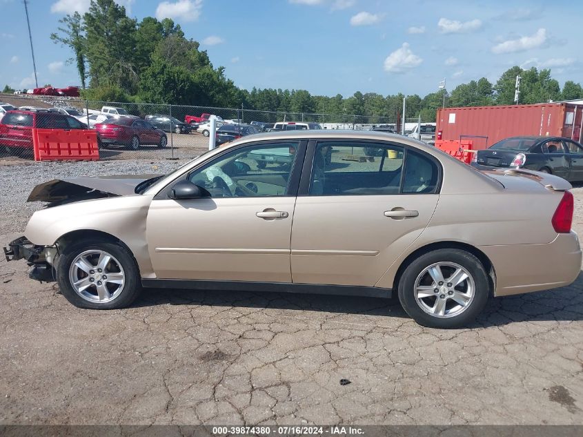 2005 Chevrolet Malibu Ls VIN: 1G1ZT54855F200669 Lot: 39874380