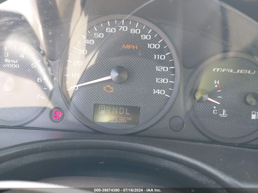 2005 Chevrolet Malibu Ls VIN: 1G1ZT54855F200669 Lot: 39874380