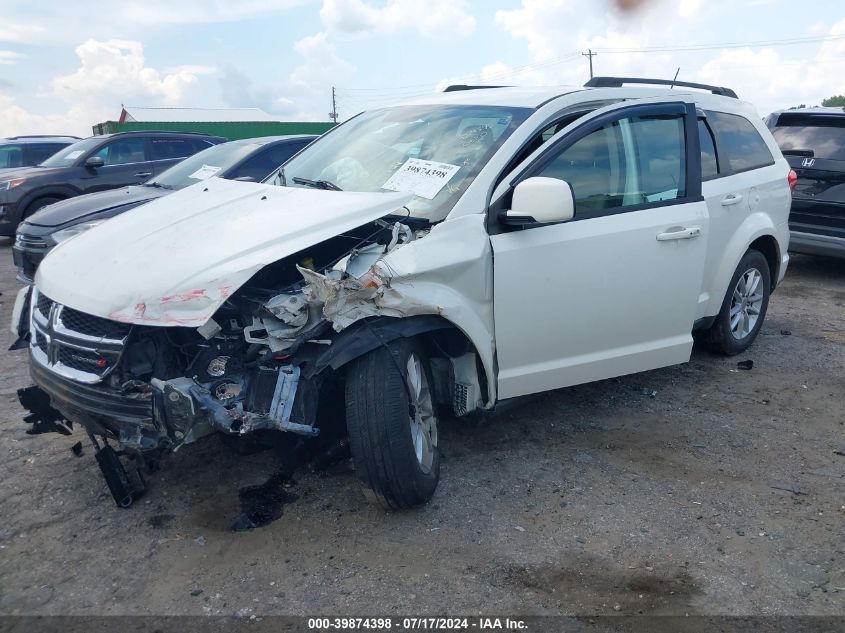 2013 Dodge Journey Sxt VIN: 3C4PDDBG6DT691757 Lot: 39874398