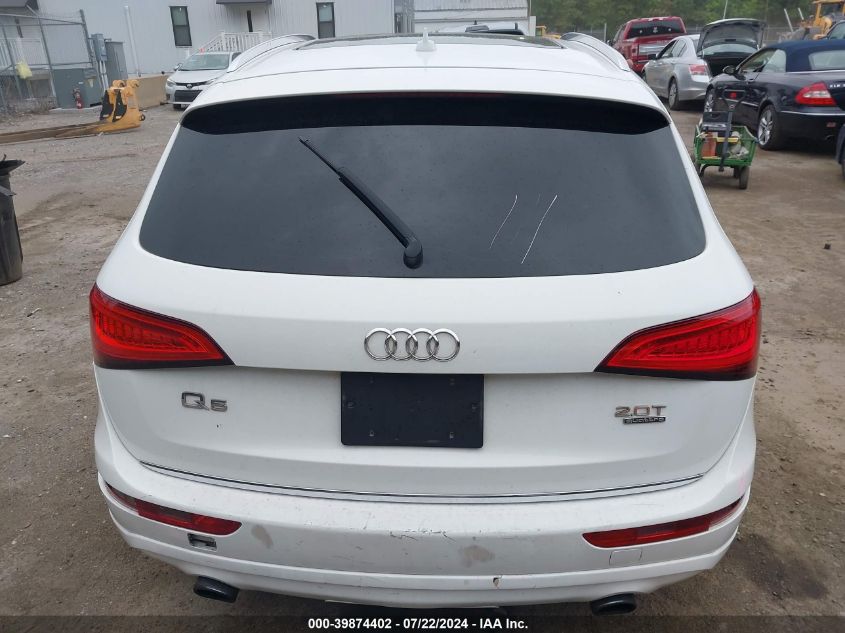 2016 Audi Q5 2.0T Premium VIN: WA1C2AFP5GA148385 Lot: 39874402