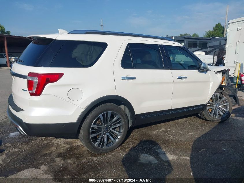 2016 Ford Explorer Platinum VIN: 1FM5K8HT8GGC71527 Lot: 39874407