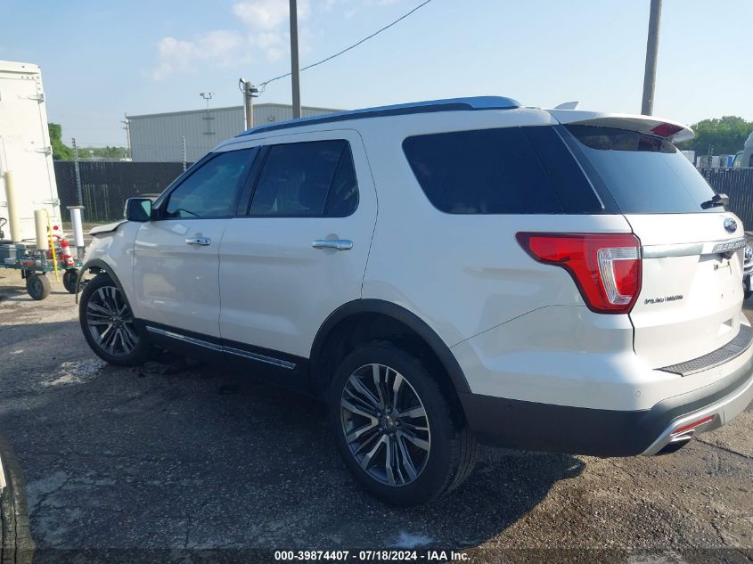 2016 Ford Explorer Platinum VIN: 1FM5K8HT8GGC71527 Lot: 39874407