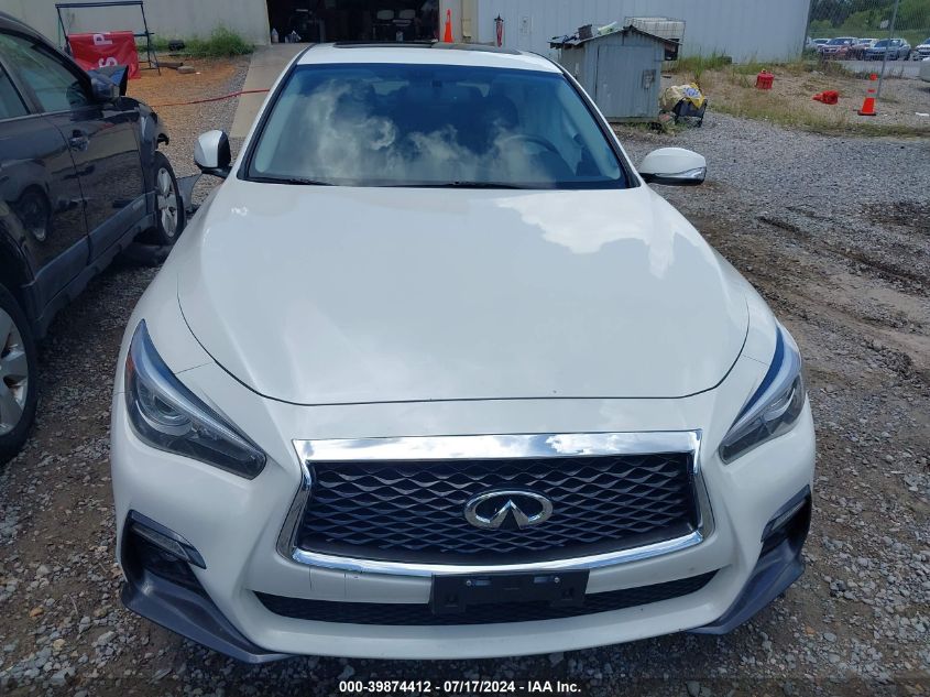 2018 Infiniti Q50 3.0T Sport VIN: JN1EV7AR1JM437886 Lot: 39874412