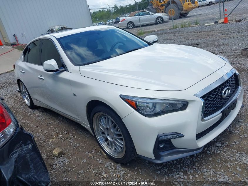 2018 Infiniti Q50 3.0T Sport VIN: JN1EV7AR1JM437886 Lot: 39874412