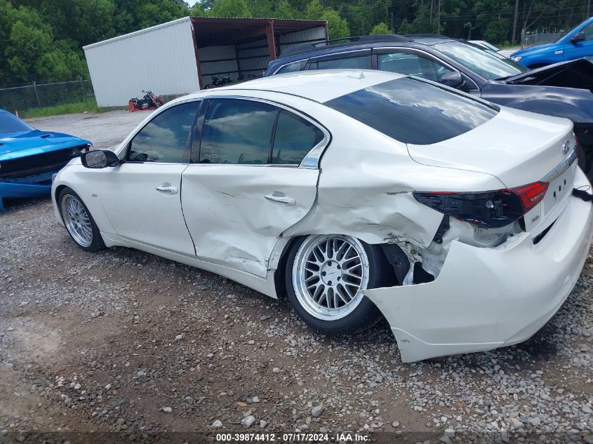 2018 Infiniti Q50 3.0T Sport VIN: JN1EV7AR1JM437886 Lot: 39874412