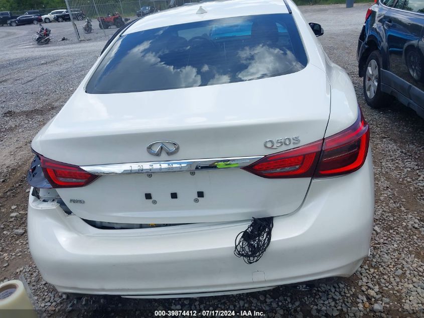 JN1EV7AR1JM437886 2018 Infiniti Q50 3.0T Sport