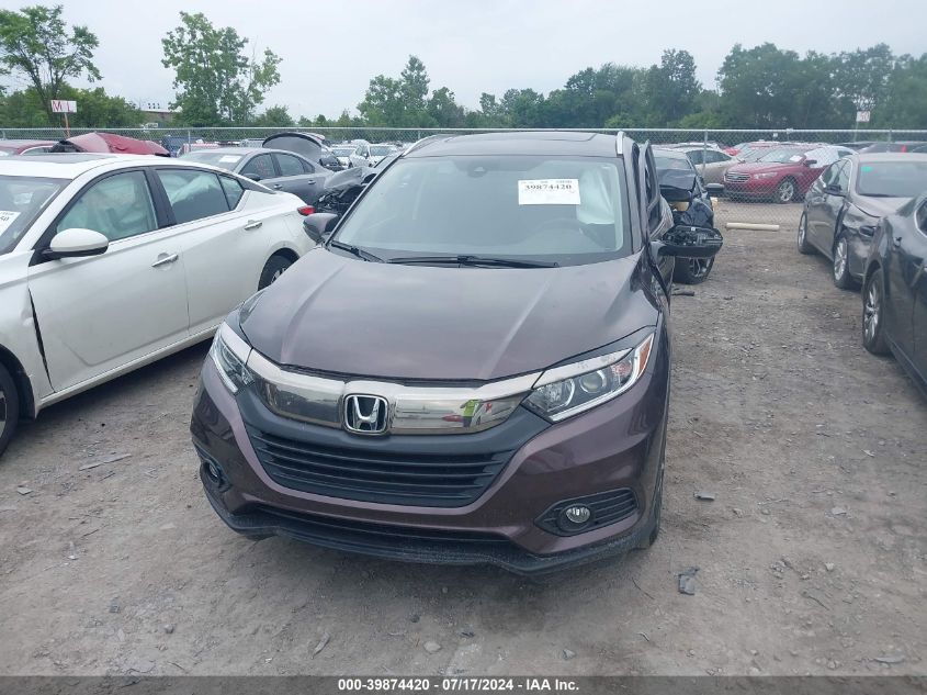 2022 Honda Hr-V Awd Ex VIN: 3CZRU6H58NM707358 Lot: 39874420