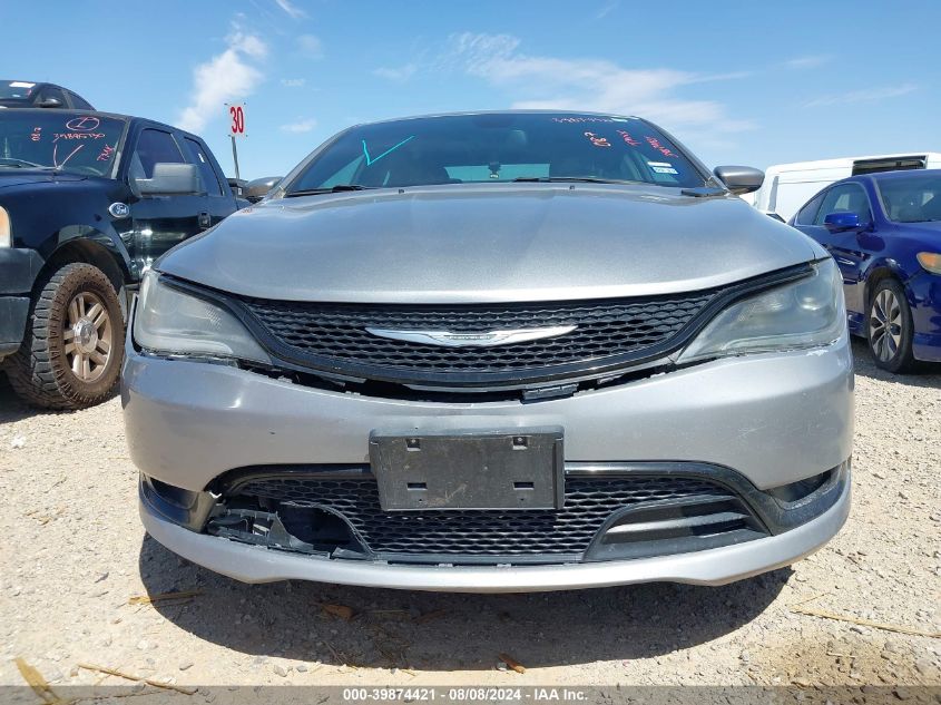 2016 Chrysler 200 S VIN: 1C3CCCBB3GN162078 Lot: 39874421