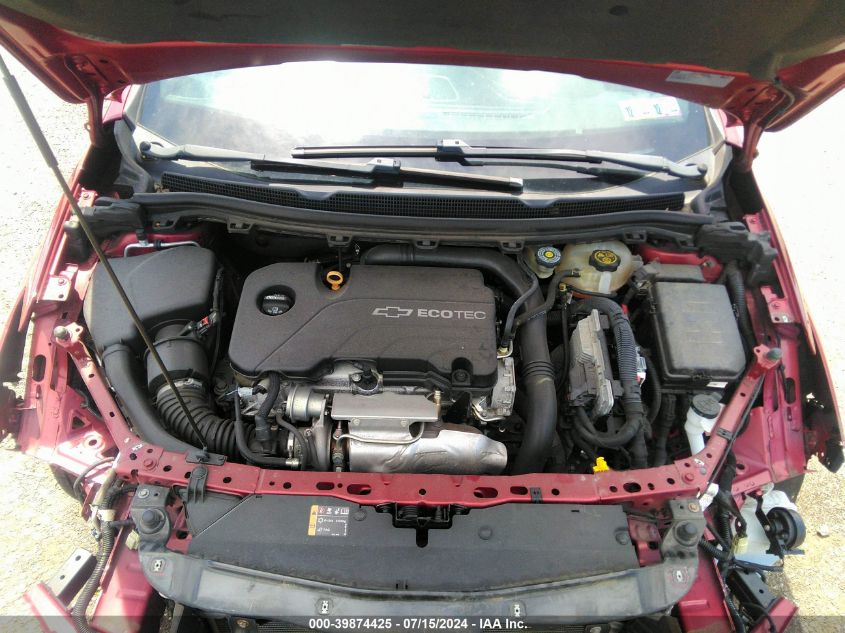 2017 Chevrolet Cruze Lt Auto VIN: 1G1BE5SM0H7135739 Lot: 39874425