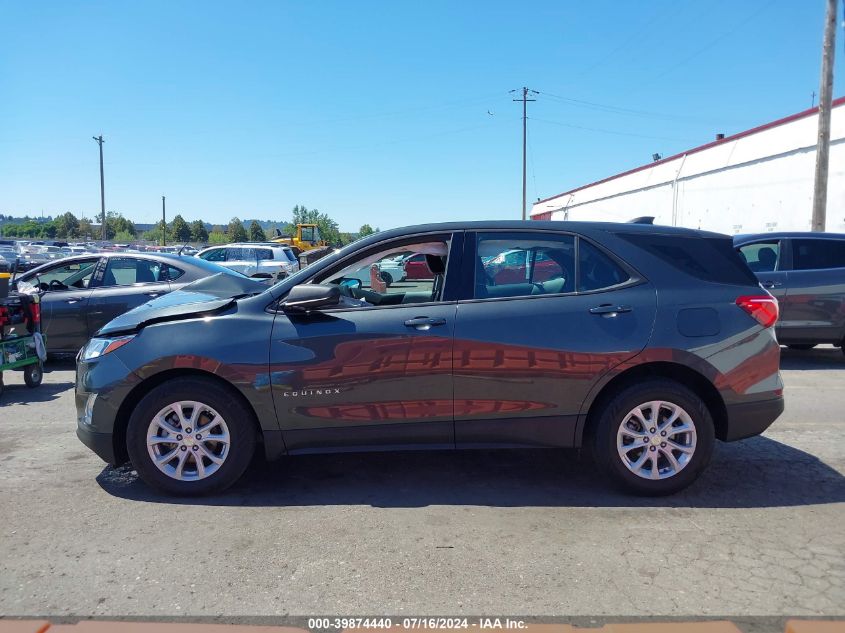 2019 Chevrolet Equinox Ls VIN: 3GNAXSEV1KL229347 Lot: 39874440