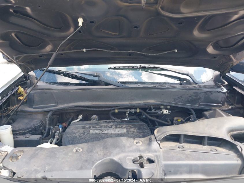 2010 Honda Pilot Ex-L VIN: 5FNYF3H51AB015743 Lot: 39874452