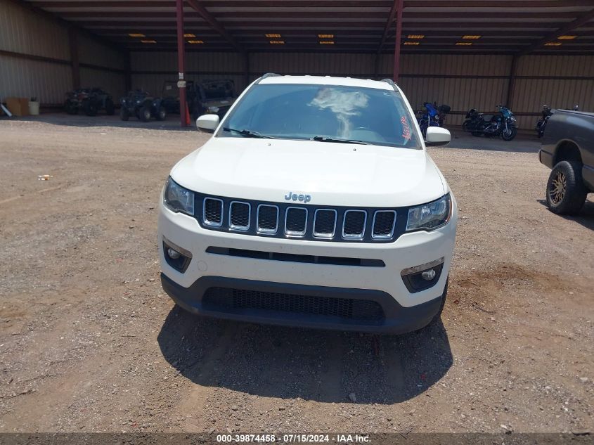 2019 Jeep Compass Latitude Fwd VIN: 3C4NJCBB4KT652130 Lot: 39874458