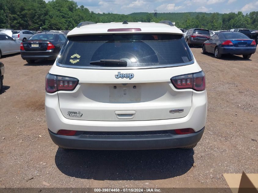 2019 Jeep Compass Latitude Fwd VIN: 3C4NJCBB4KT652130 Lot: 39874458