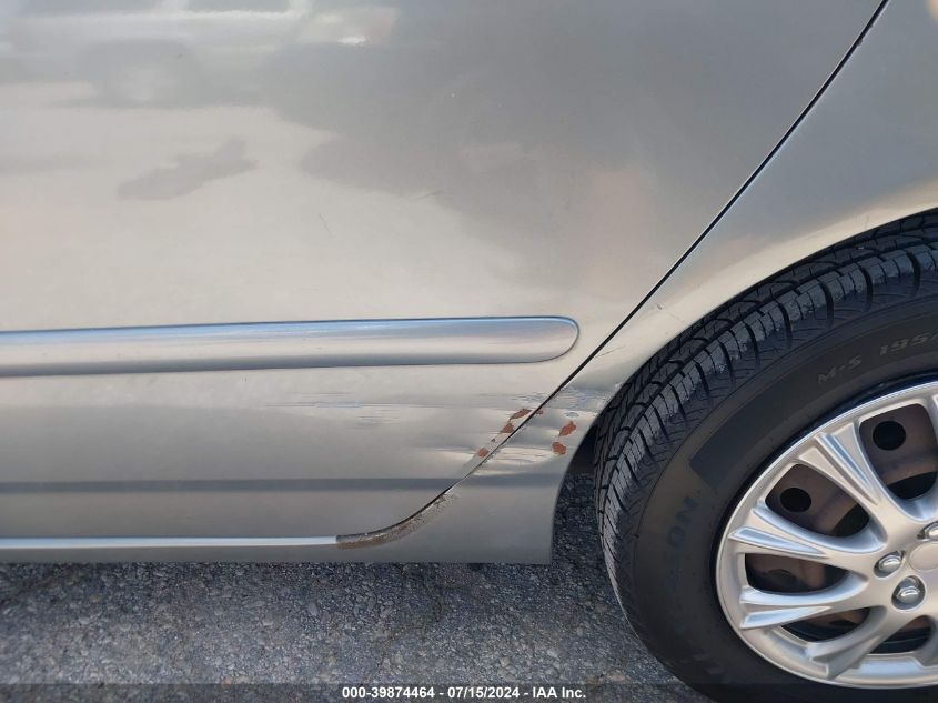 2004 Toyota Corolla Le VIN: 2T1BR32E04C312601 Lot: 39874464