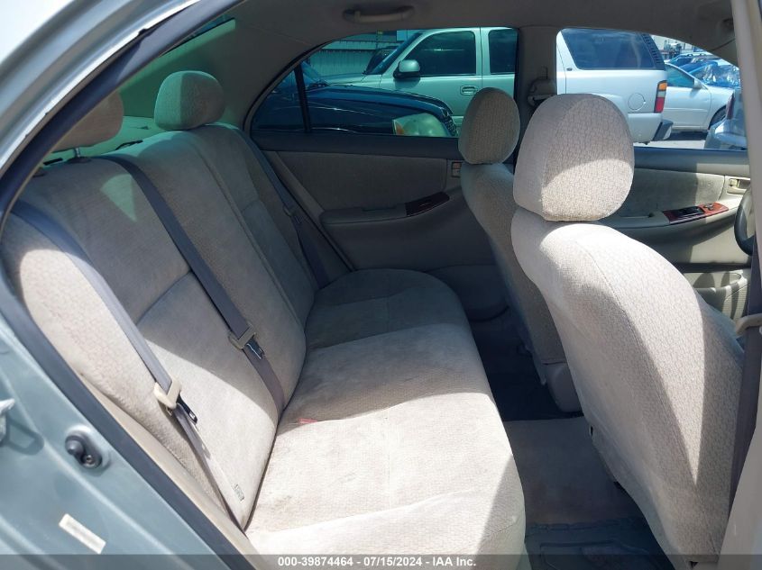 2004 Toyota Corolla Le VIN: 2T1BR32E04C312601 Lot: 39874464