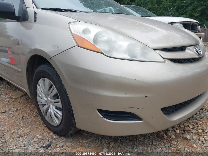 2009 Toyota Sienna Le VIN: 5TDZK23C09S262775 Lot: 39874490