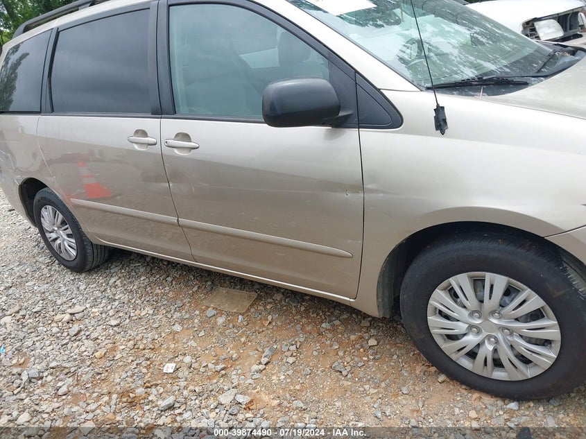 2009 Toyota Sienna Le VIN: 5TDZK23C09S262775 Lot: 39874490