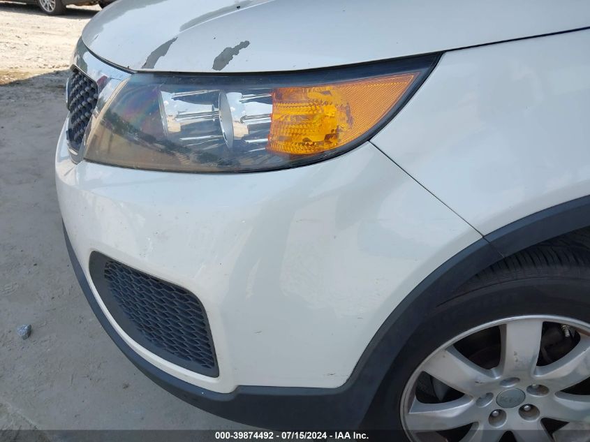5XYKT4A23CG287498 2012 Kia Sorento Lx V6