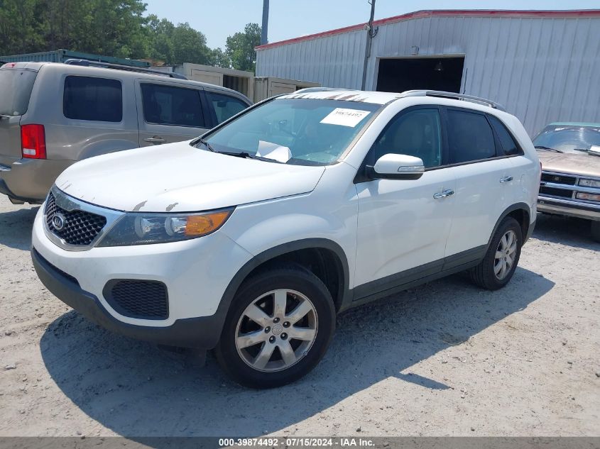 2012 Kia Sorento Lx V6 VIN: 5XYKT4A23CG287498 Lot: 39874492