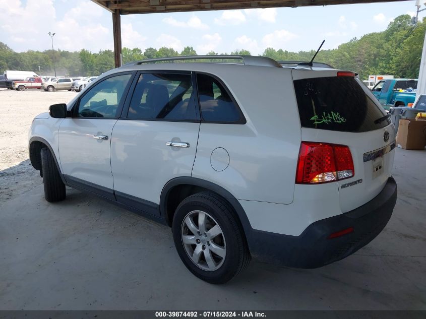 5XYKT4A23CG287498 2012 Kia Sorento Lx V6