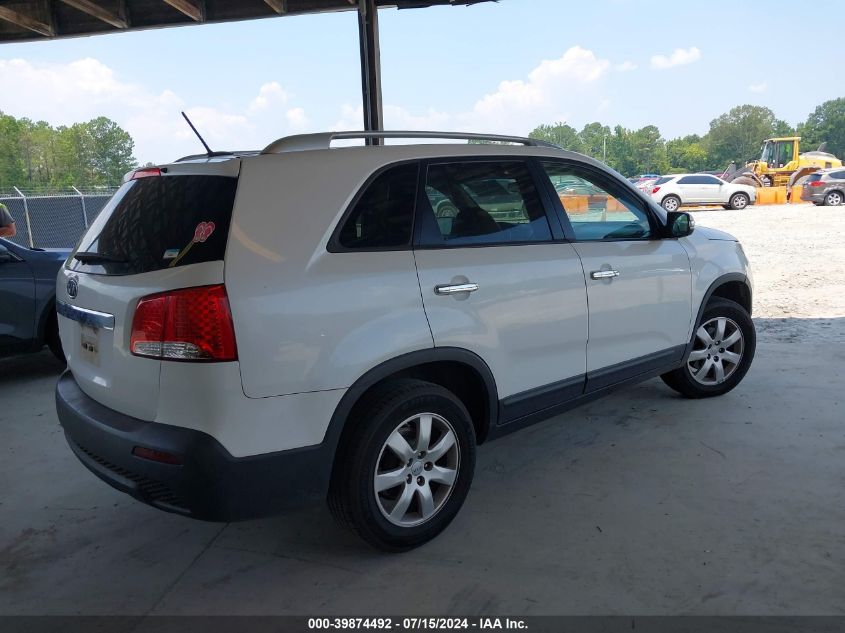 2012 Kia Sorento Lx V6 VIN: 5XYKT4A23CG287498 Lot: 39874492