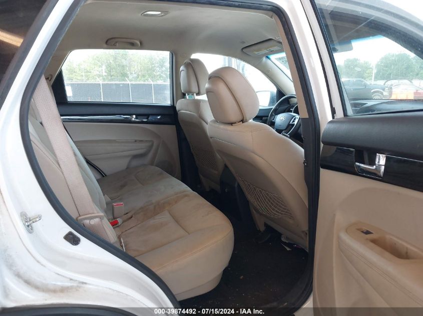 5XYKT4A23CG287498 2012 Kia Sorento Lx V6