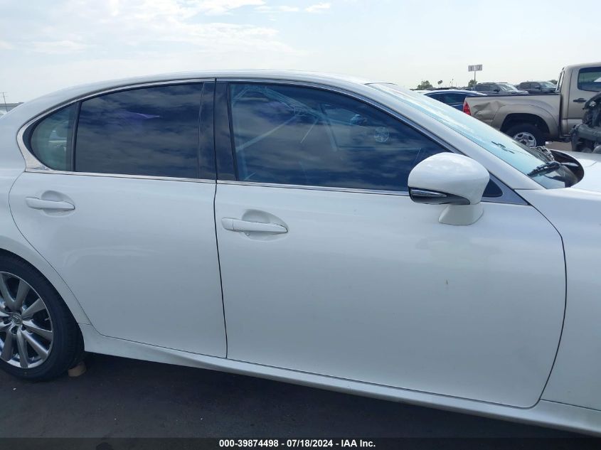 2014 Lexus Gs 350 VIN: JTHBE1BL3E5030867 Lot: 39874498