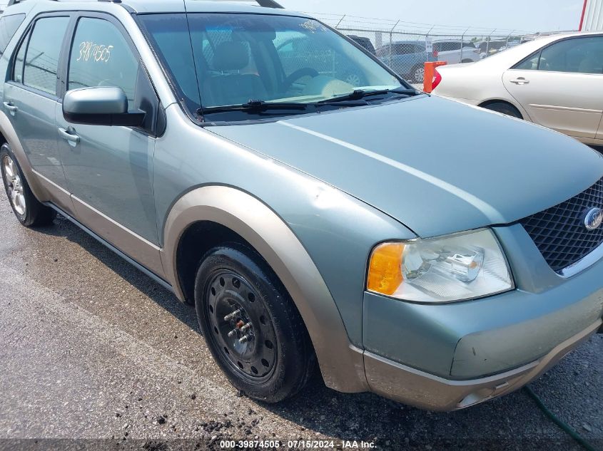 2007 Ford Freestyle Sel VIN: 1FMZK02197GA09395 Lot: 39874505