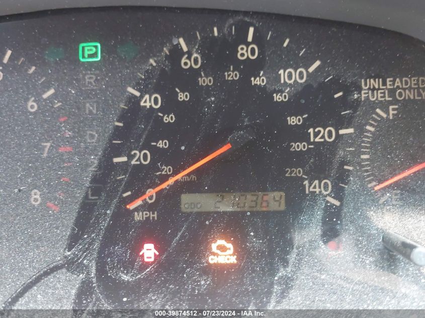 1998 Lexus Es 300 VIN: JT8BF28G9W5046909 Lot: 39874512