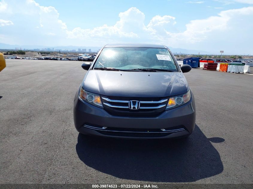 2016 Honda Odyssey Lx VIN: 5FNRL5H25GB081932 Lot: 39874523