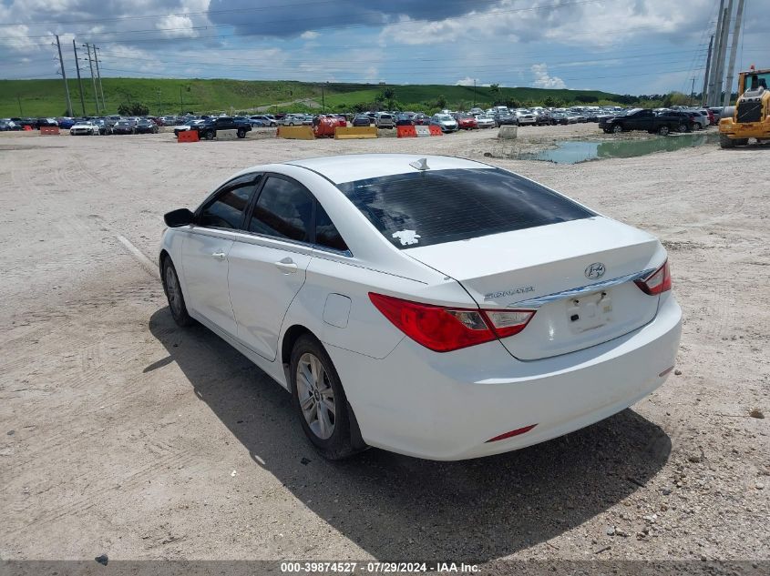 2013 Hyundai Sonata Gls VIN: 5NPEB4AC2DH681478 Lot: 39874527