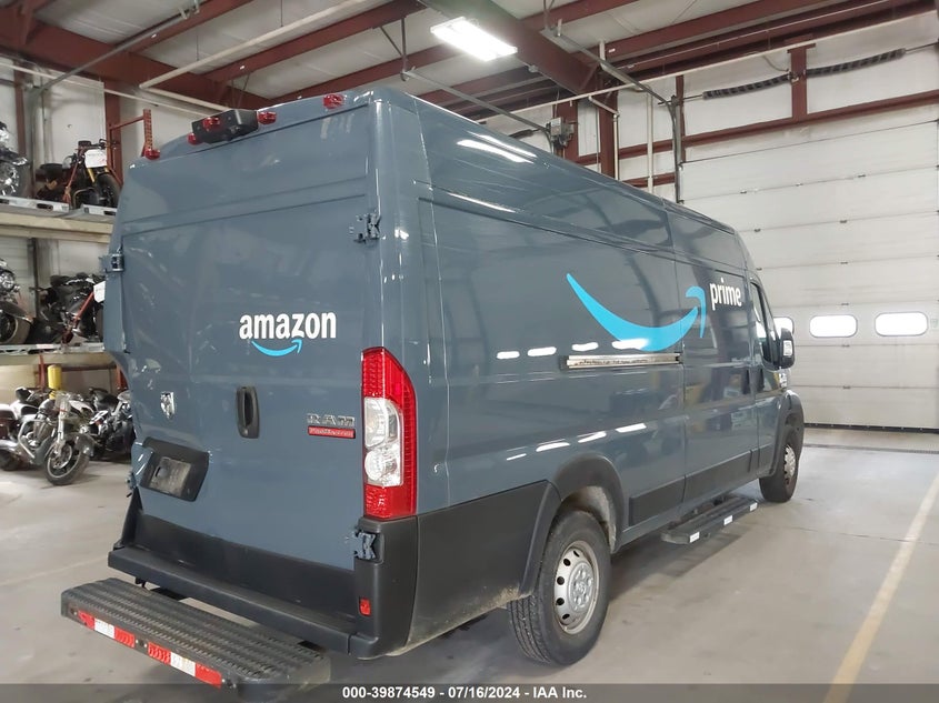 2020 Ram Promaster 3500 Cargo Van High Roof 159 Wb Ext VIN: 3C6URVJG9LE140129 Lot: 39874549
