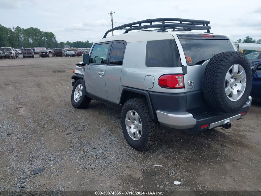 2008 Toyota Fj Cruiser VIN: JTEBU11F38K033270 Lot: 39874565