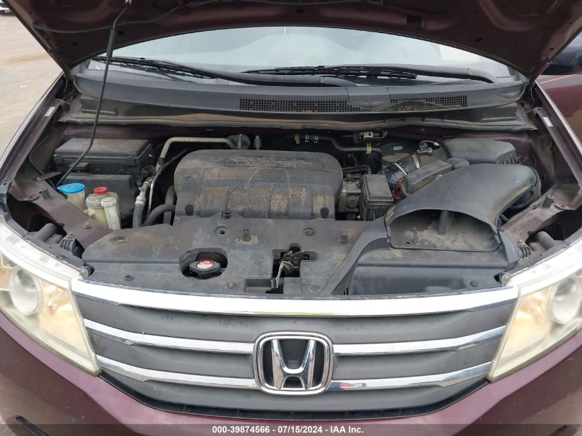 2011 Honda Odyssey Ex-L VIN: 5FNRL5H66BB069431 Lot: 39874566