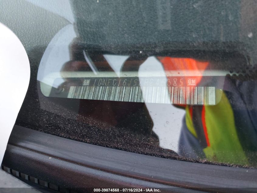 2008 Chevrolet Suburban 1500 Ltz VIN: 1GNFC16J58R246385 Lot: 39874568