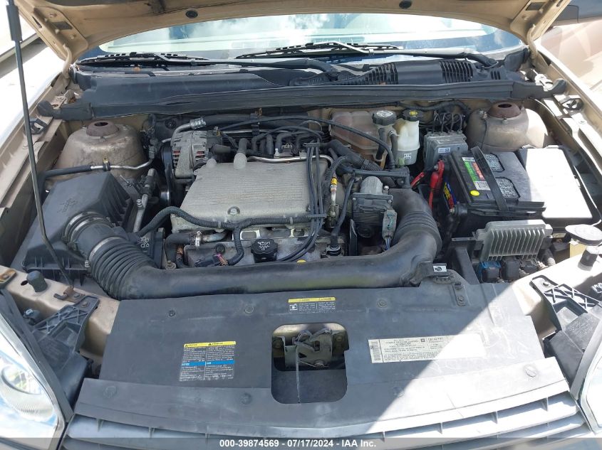 2005 Chevrolet Malibu Lt VIN: 1G1ZU54875F144635 Lot: 39874569