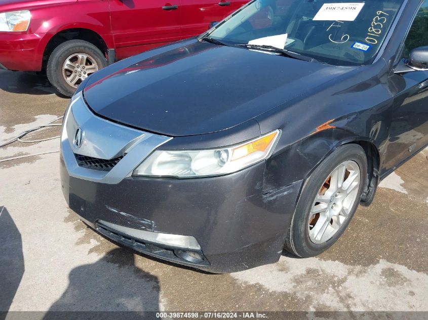 2009 Acura Tl 3.5 VIN: 19UUA86559A018339 Lot: 39874598