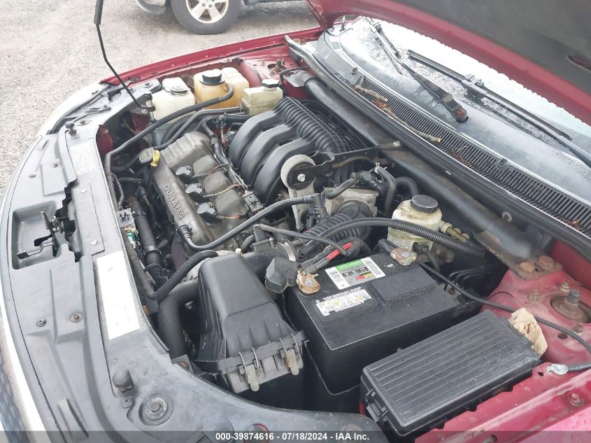 2005 Ford Five Hundred Sel VIN: 1FAHP24195G186624 Lot: 39874616