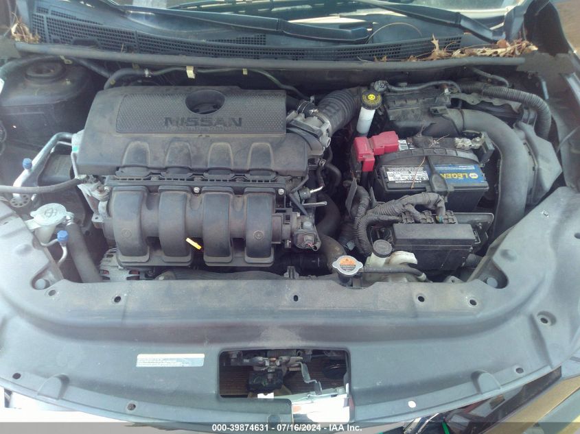 2015 Nissan Sentra S VIN: 3N1AB7AP0FY346599 Lot: 39874631