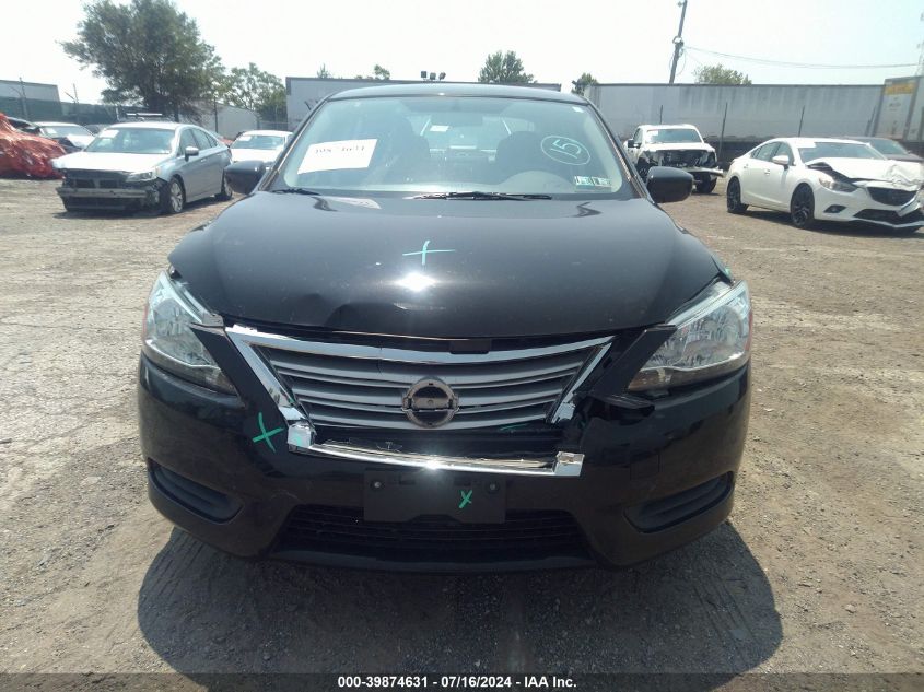 2015 Nissan Sentra S VIN: 3N1AB7AP0FY346599 Lot: 39874631