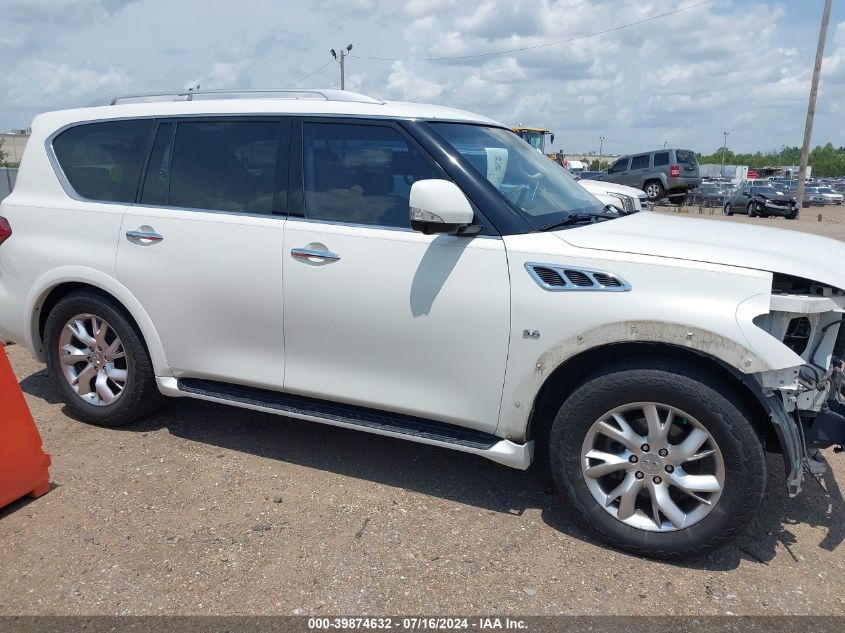 2014 Infiniti Qx80 VIN: JN8AZ2NF5E9555522 Lot: 39874632