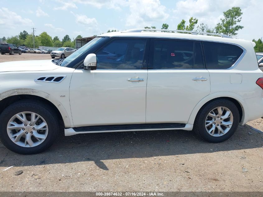 2014 Infiniti Qx80 VIN: JN8AZ2NF5E9555522 Lot: 39874632