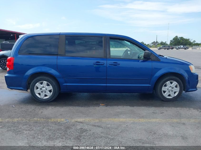 2011 Dodge Grand Caravan Express VIN: 2D4RN4DG3BR700372 Lot: 39874638