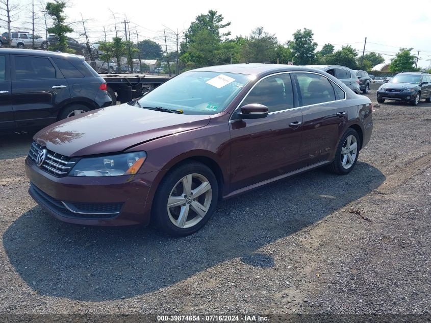 1VWBN7A36DC042217 | 2013 VOLKSWAGEN PASSAT